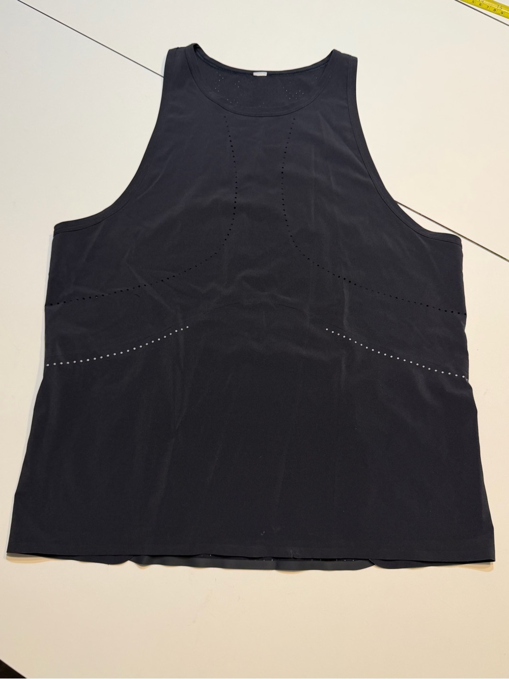 black Lululemon Swift Ventilated Racerback tank top subtle ventilation size S ?